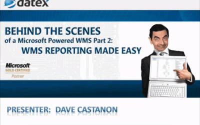 Datex WMS Reporting Made Easy Webinar