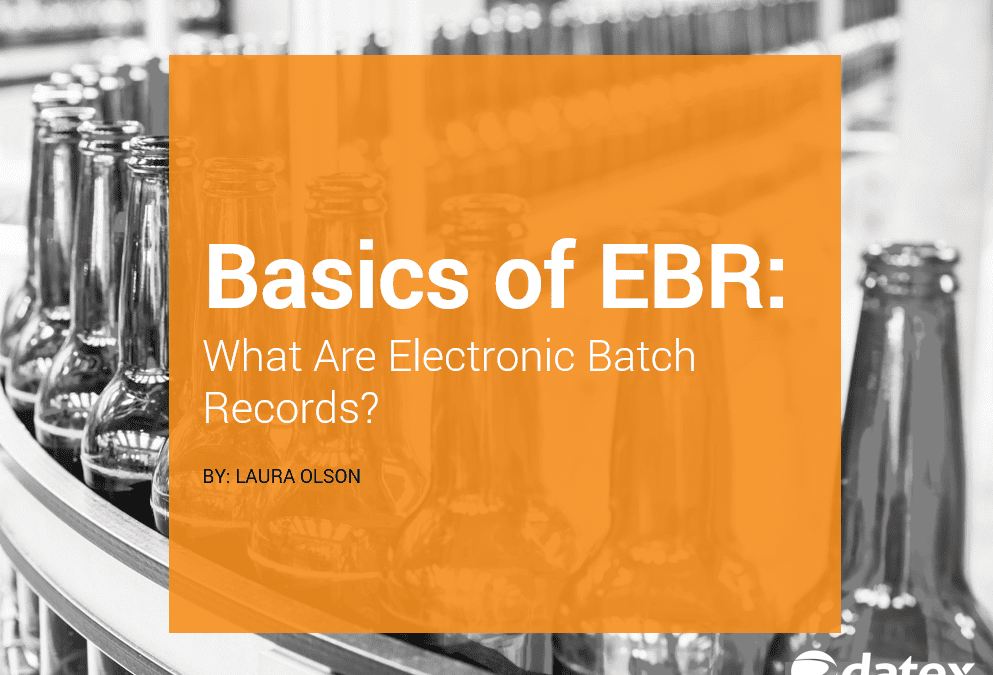 Basics of EBR: What Are Electronic Batch Records?