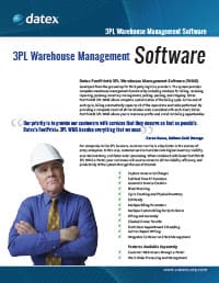 Warehouse Management Software 3PL